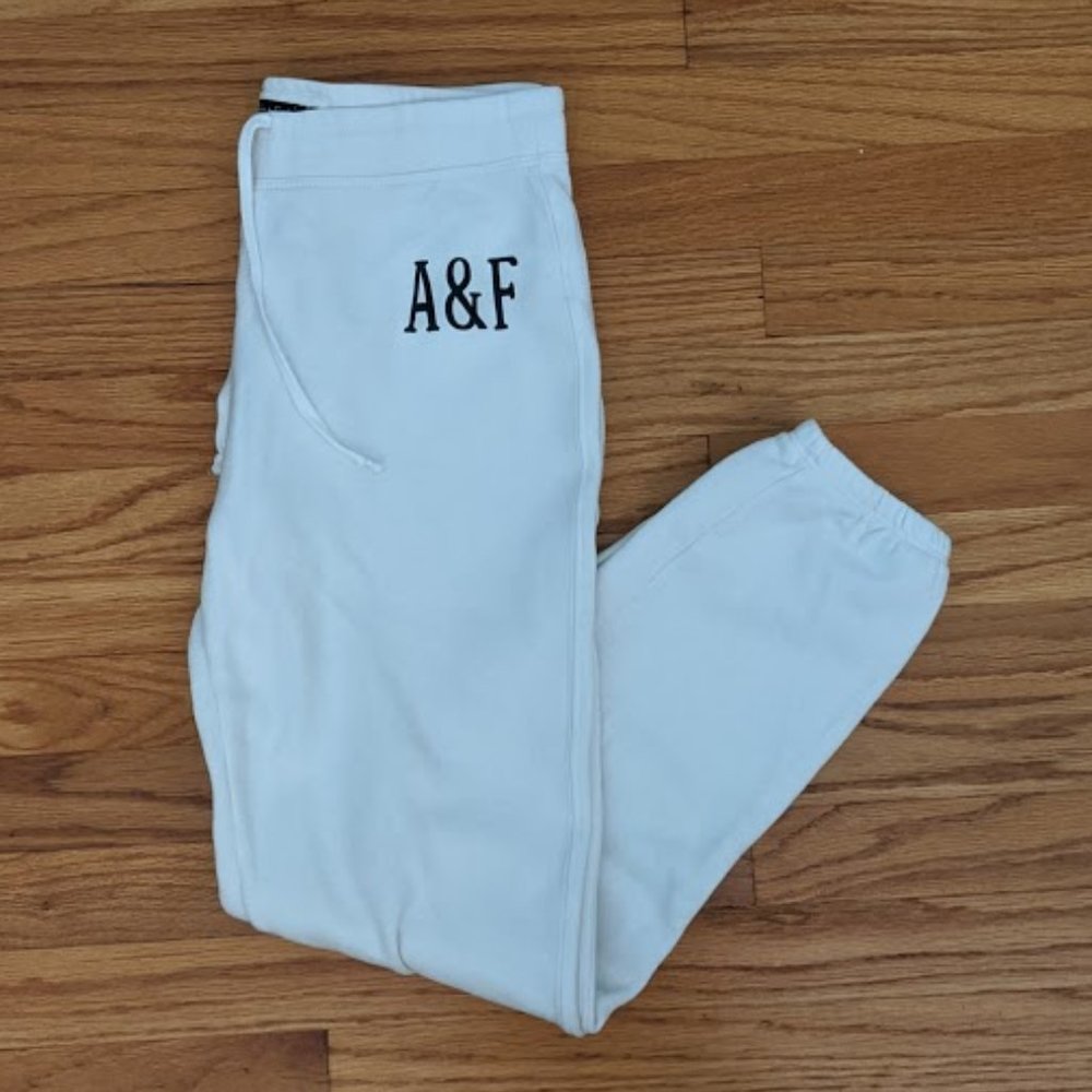 White A&F Sweatpants